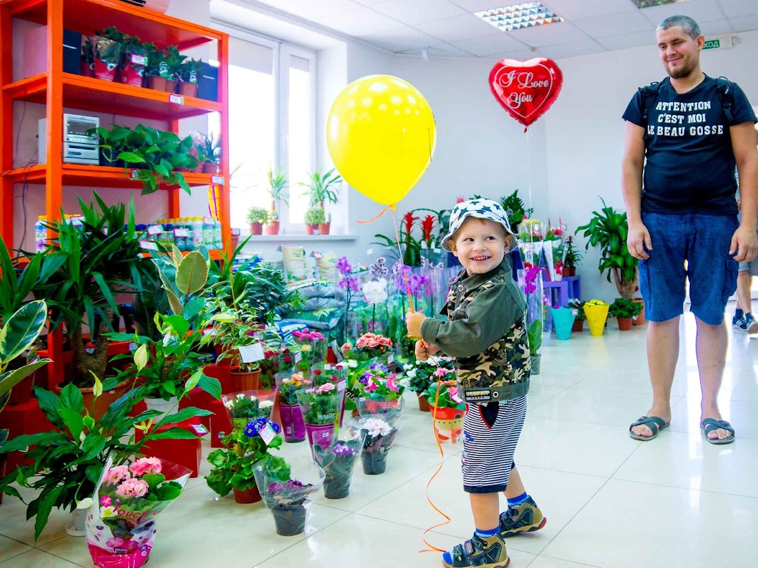 Магазин цветов в Новополоцке флорист Елена