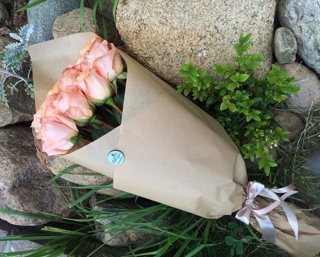 Букет "Утренний Лондон" - СЛИВКА 55 РУБ