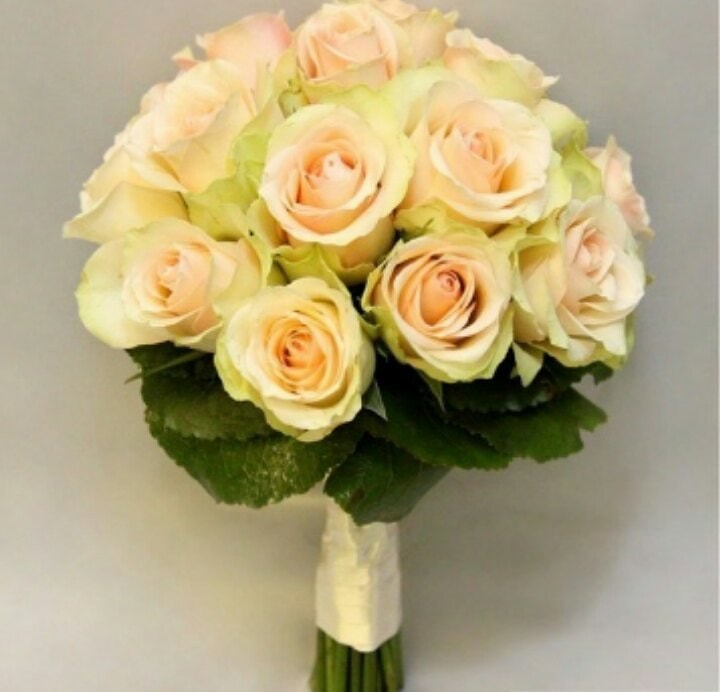 Свадебный букет "Персиковый" купить в Полоцке, Новополоцке