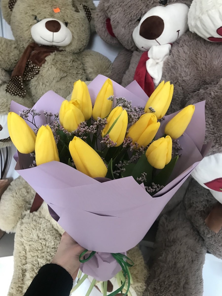 Букет "Вера" из тюльпан