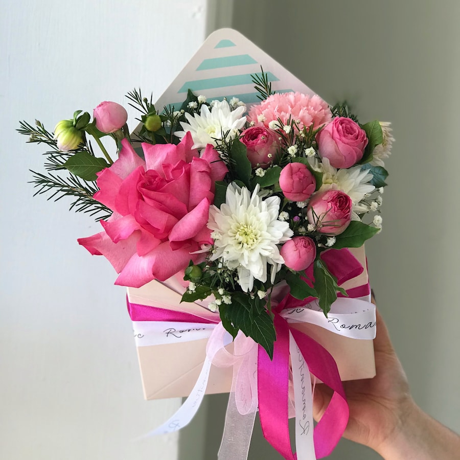 Букет в конверте "Ласковый май"