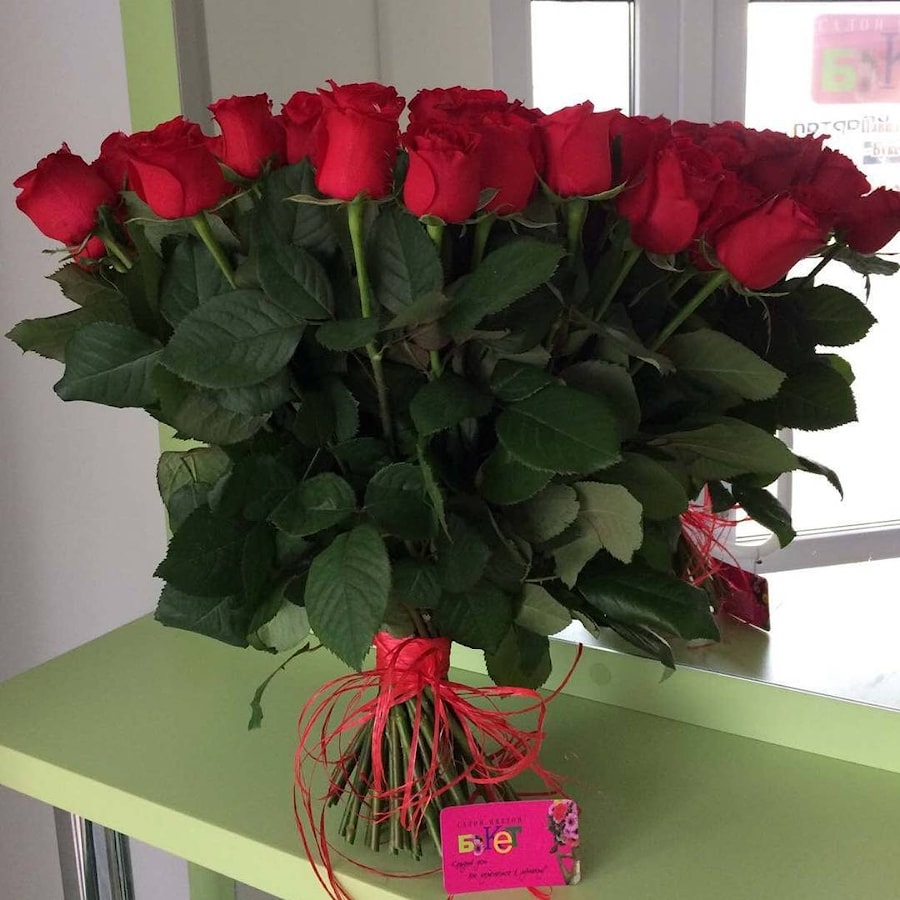 Букет роз "Папараць кветка"