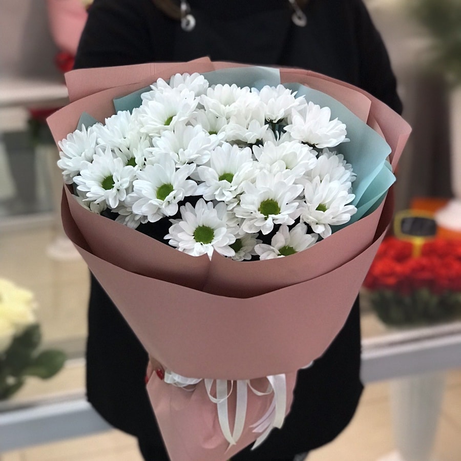 Букет цветов 5.0 "Хризантема и К"