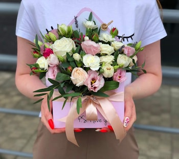 Цветы в конверте " Вдохновение "  