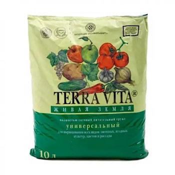 Грунт Terra vita универсальный для комнатных цветов и растений