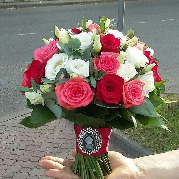 Свадебный букет невесты " Полоцк "