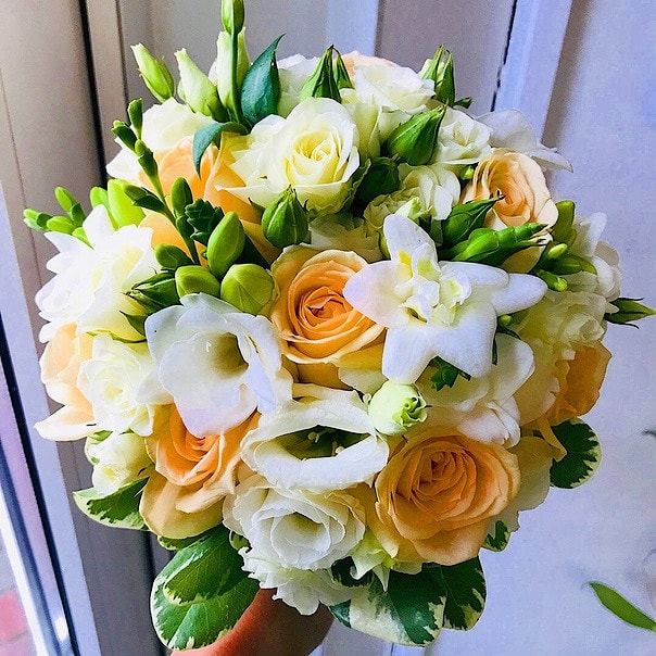 Свадебный букет невесты " Новополоцк "