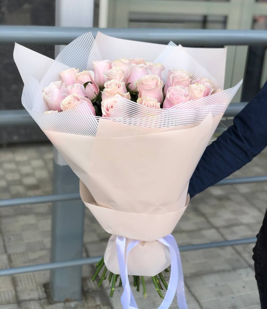 Букет №73 "Розовые Розы"