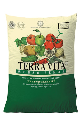 Купить грунты для растений серии Terra Vita (Теравита) в Полоцке и Новополоцке цена по запросу в магазине  