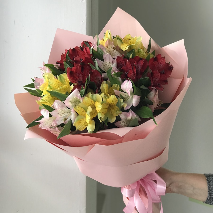 Букет 11 альстромерий mix (Букеты Альстромерии 2-0)