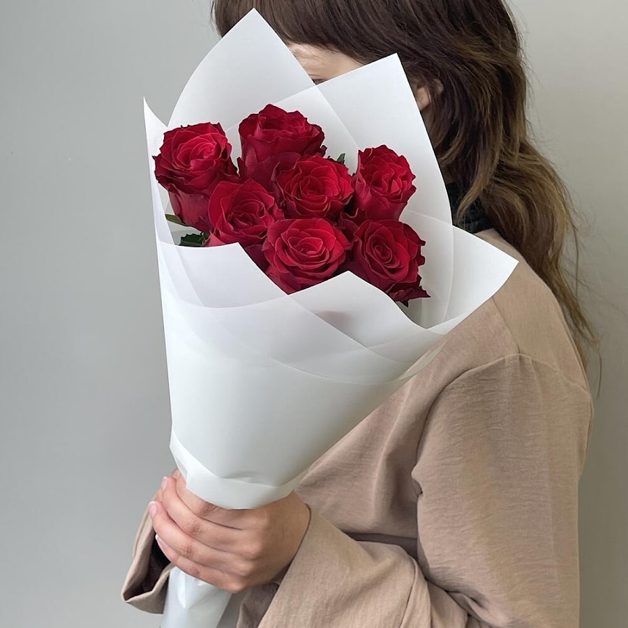 Букет "7 роз Фридом"